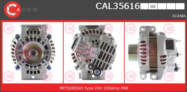 Генератор casco CAL35616GS