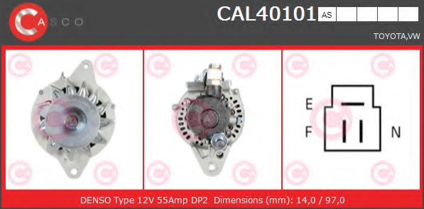 Генератор CASCO CAL40101AS