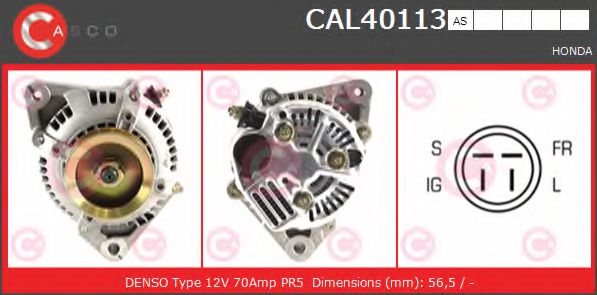 Генератор casco CAL40113AS