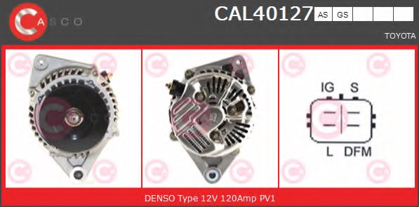 Генератор CASCO CAL40127AS