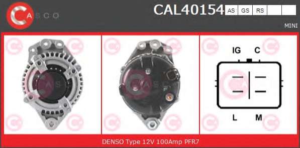 Генератор CASCO CAL40154AS