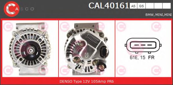 Генератор CASCO CAL40161AS
