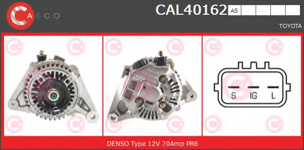 Генератор CASCO CAL40162AS