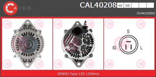 Генератор casco CAL40208AS