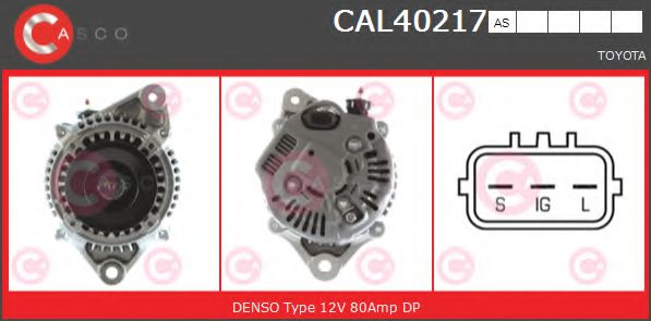 Генератор CASCO CAL40217AS