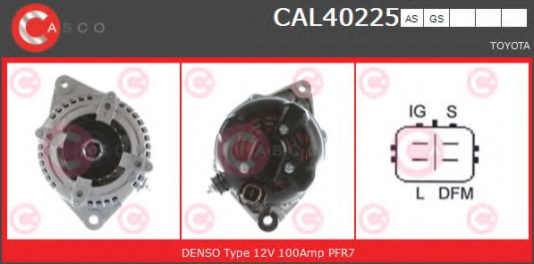 Генератор CASCO CAL40225AS