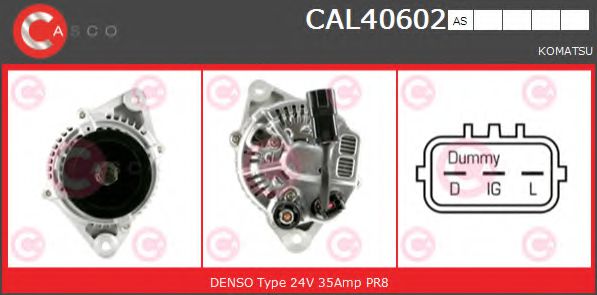 Генератор casco CAL40602AS