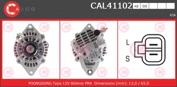Генератор casco CAL41102GS