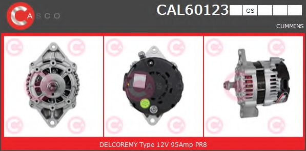 Генератор casco CAL60123GS
