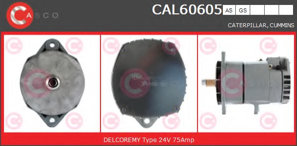 Генератор casco CAL60605AS