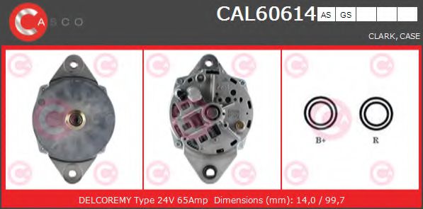 Генератор casco CAL60614AS