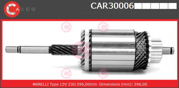 Якорь, стартер casco CAR30006PS