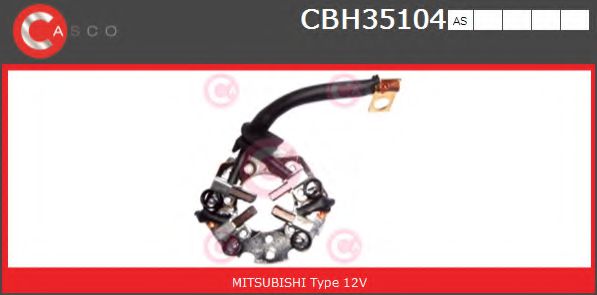 Кронштейн, угольная щетка CASCO CBH35104AS