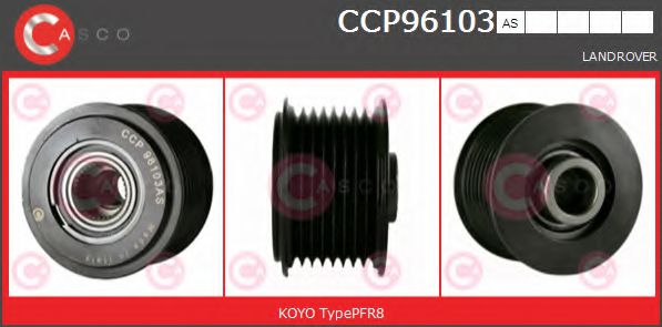 Ременный шкив генератора CASCO CCP96103AS