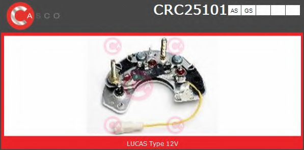Мост диодный генератора CASCO CRC25101AS