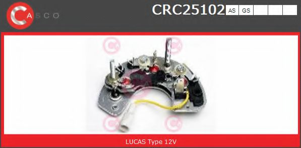 Мост диодный генератора CASCO CRC25102AS