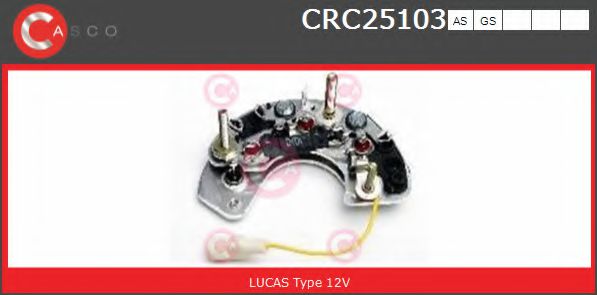 Мост диодный генератора CASCO CRC25103AS