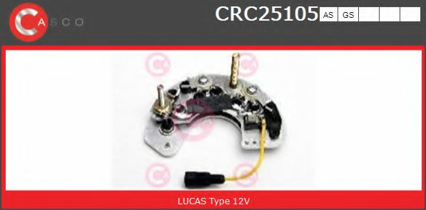 Мост диодный генератора CASCO CRC25105AS