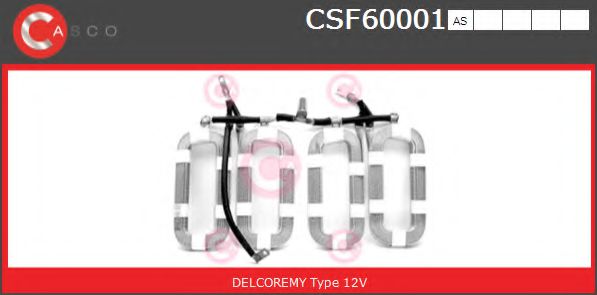 Обмотка возбуждения, стартер casco CSF60001AS