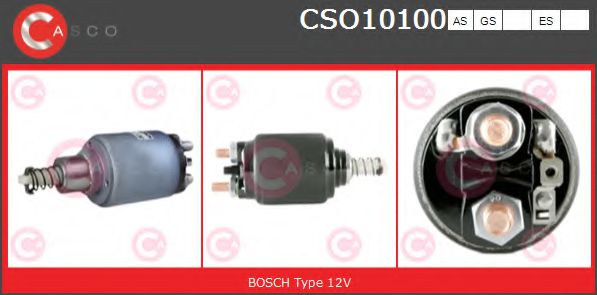 Втягивающее реле стартера CASCO CSO10100AS