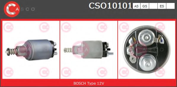 Втягивающее реле стартера CASCO CSO10101AS