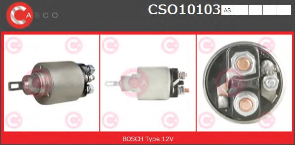 Втягивающее реле стартера CASCO CSO10103AS