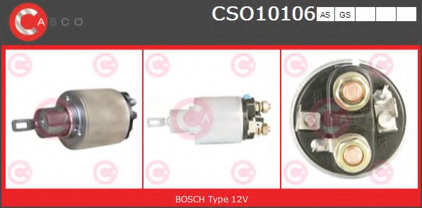 Втягивающее реле стартера CASCO CSO10106AS