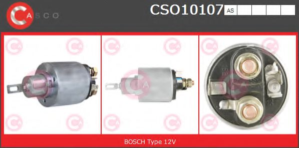 Втягивающее реле стартера CASCO CSO10107AS