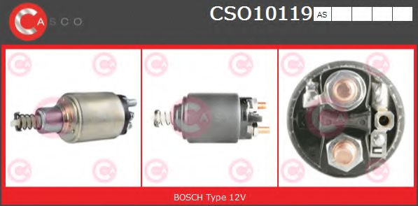 Втягивающее реле стартера CASCO CSO10119AS
