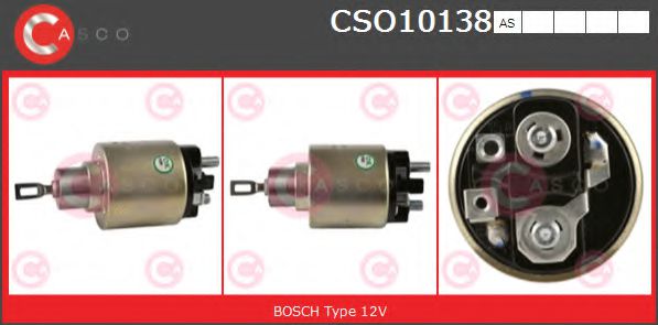 Втягивающее реле стартера CASCO CSO10138AS