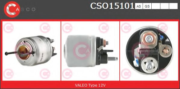 Втягивающее реле стартера CASCO CSO15101AS