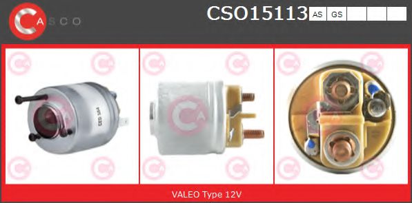 Втягивающее реле стартера CASCO CSO15113AS