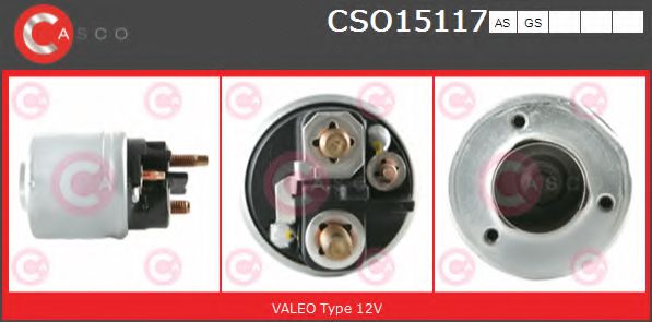 Втягивающее реле стартера CASCO CSO15117AS