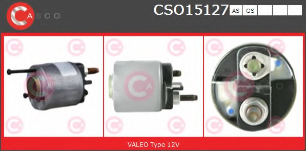 Втягивающее реле стартера CASCO CSO15127AS