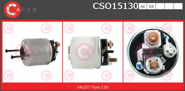 Втягивающее реле стартера CASCO CSO15130AS