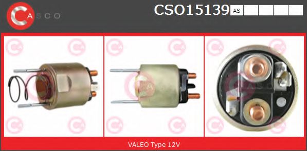 Втягивающее реле стартера CASCO CSO15139AS