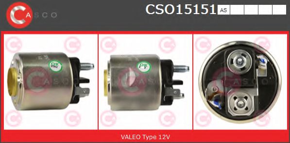 Втягивающее реле стартера CASCO CSO15151AS