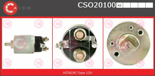 Втягивающее реле стартера CASCO CSO20100AS