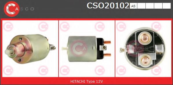Втягивающее реле стартера CASCO CSO20102AS