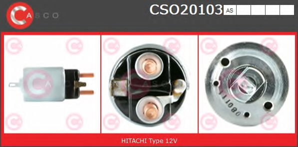 Втягивающее реле стартера CASCO CSO20103AS