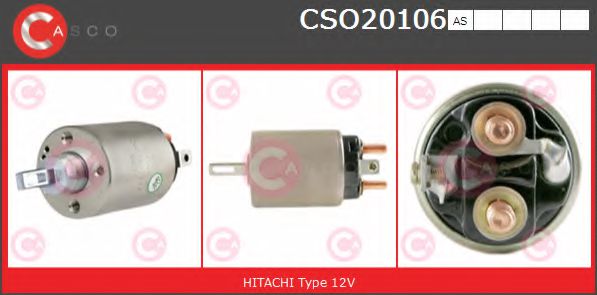 Втягивающее реле стартера CASCO CSO20106AS