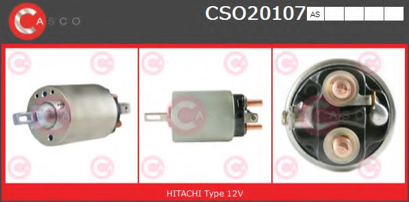 Втягивающее реле стартера CASCO CSO20107AS