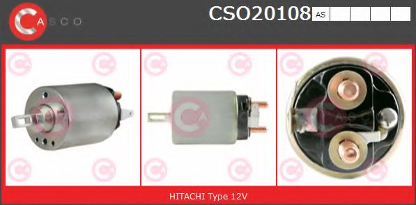 Втягивающее реле стартера CASCO CSO20108AS