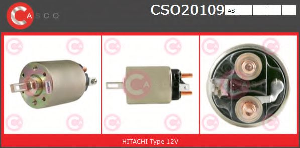 Втягивающее реле стартера CASCO CSO20109AS