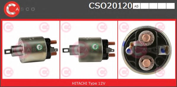 Втягивающее реле стартера CASCO CSO20120AS