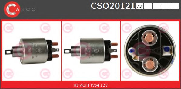 Втягивающее реле стартера CASCO CSO20121AS