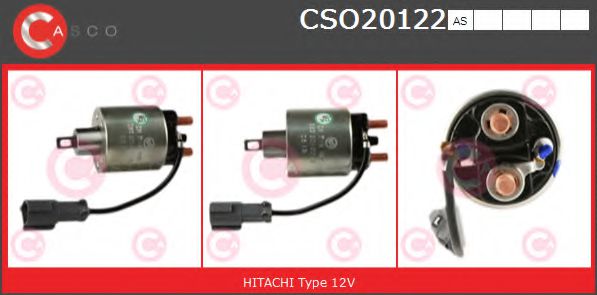 Втягивающее реле стартера CASCO CSO20122AS