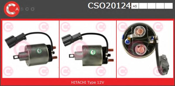 Втягивающее реле стартера CASCO CSO20124AS