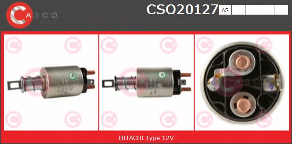 Втягивающее реле стартера CASCO CSO20127AS