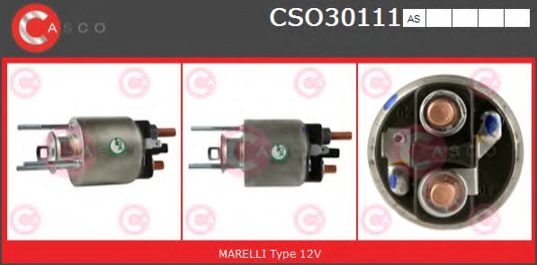 Втягивающее реле стартера CASCO CSO30111AS